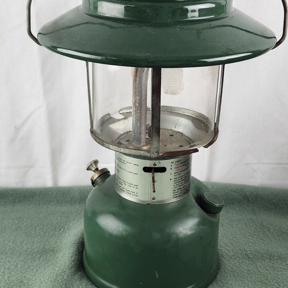 Vintage Coleman 228H Big Hat Lantern 11/1974